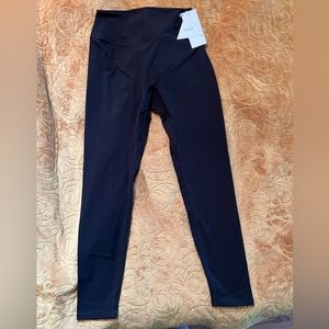 Leggings black. Buffbunny collection Rosa onyx leggings size:Large new w/ tags